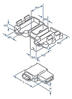 10 - 93 Series - Dimensions